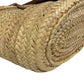 LOEWE Shoulder Bag Raffia, Leather beige Basket bag medium