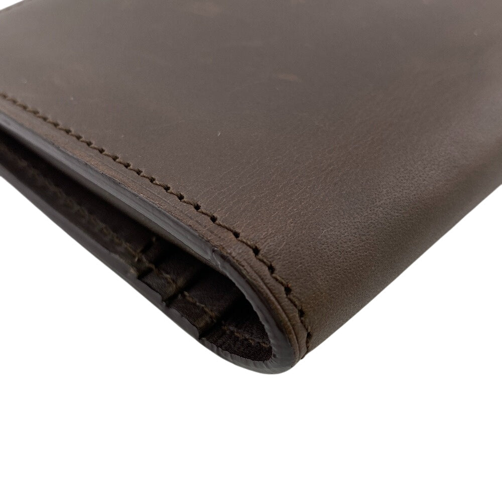 LOUIS VUITTON Long Wallet Purse M85092 leather Brown Nomad Portefeuille Brother