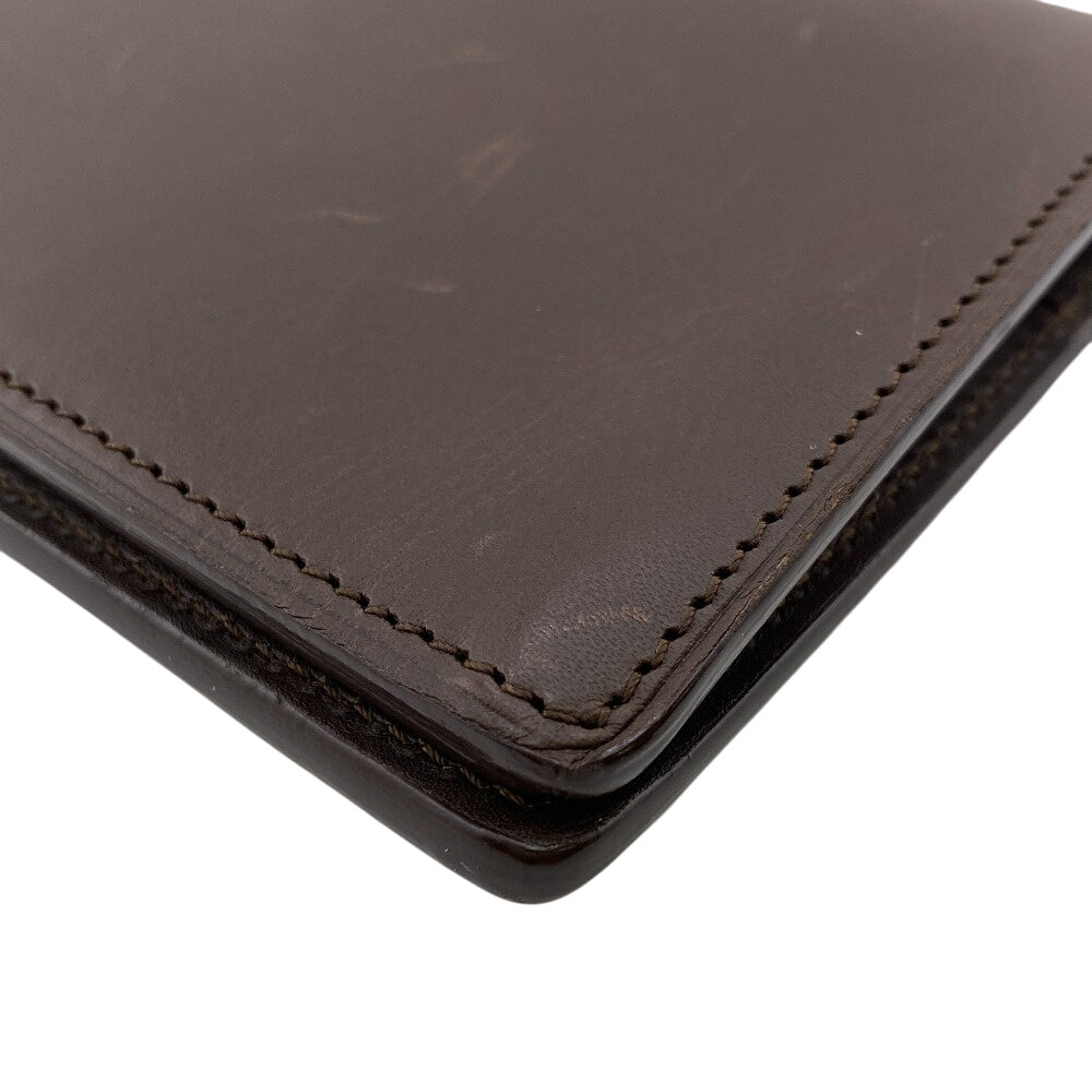 LOUIS VUITTON Long Wallet Purse M85092 leather Brown Nomad Portefeuille Brother