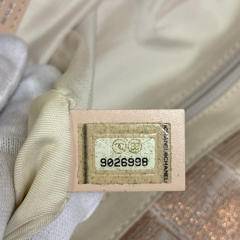 CHANEL Tote Bag Nylon beige New travel line Tote PM