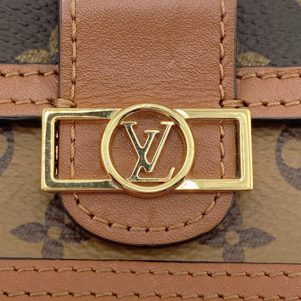 LOUIS VUITTON Accessory pouch M80250 Monogram Brown Monogram Micro Dauphine