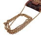 LOUIS VUITTON Accessory pouch M80250 Monogram Brown Monogram Micro Dauphine