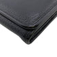 LOEWE Long Wallet Purse leather black