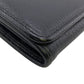 LOEWE Long Wallet Purse leather black