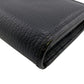LOEWE Long Wallet Purse leather black