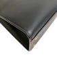 BURBERRY Handbag Calf leather black TB logo Frances