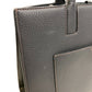 BURBERRY Handbag Calf leather black TB logo Frances