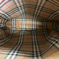BURBERRY Handbag leather Brown Nova Check