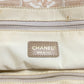 CHANEL Tote Bag canvas beige New travel line Tote MM
