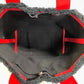 Christian Louboutin Handbag canvas black flange bus