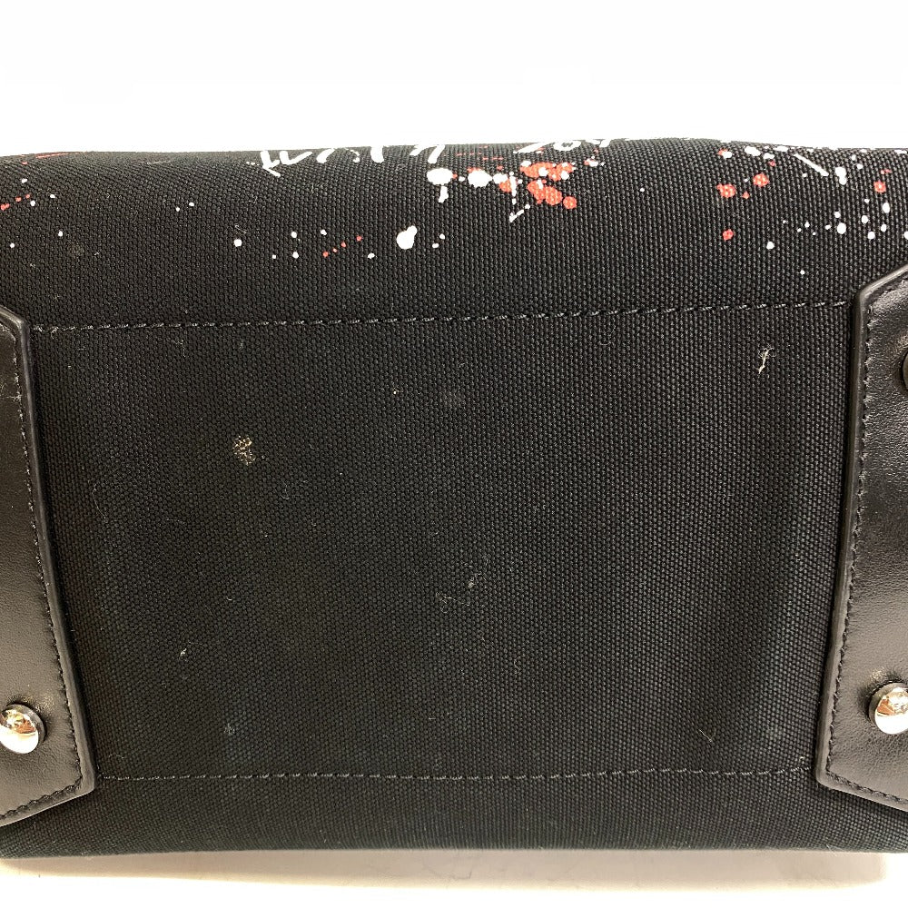 Christian Louboutin Handbag canvas black flange bus