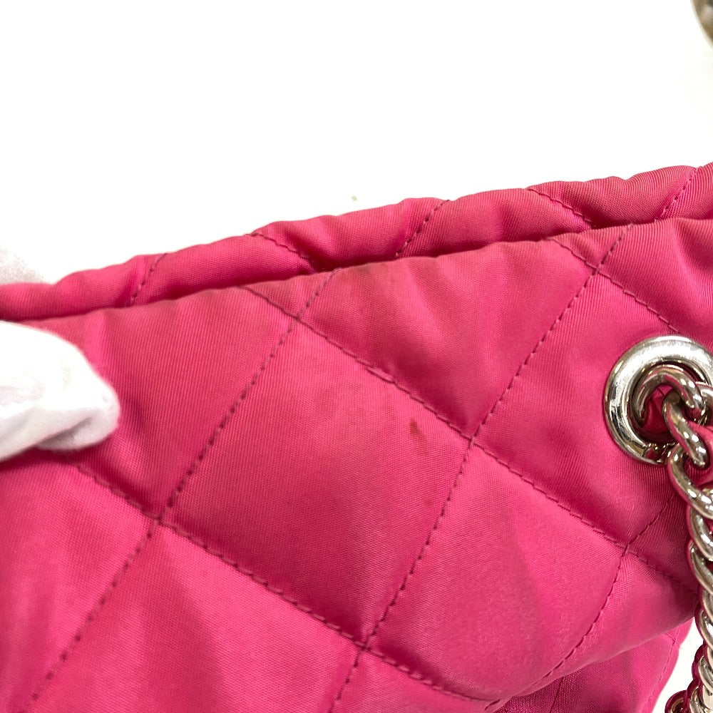 PRADA Tote Bag 1BG740 Nylon Fusha pink Tessuto Impuntu