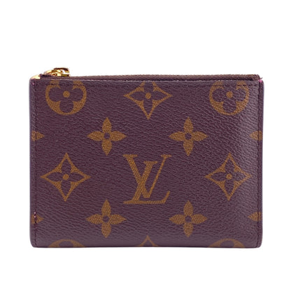 LOUIS VUITTON Bifold Wallet M82383 leather Brown Monogram Portefeuille Lisa