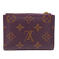 LOUIS VUITTON Bifold Wallet M82383 leather Brown Monogram Portefeuille Lisa