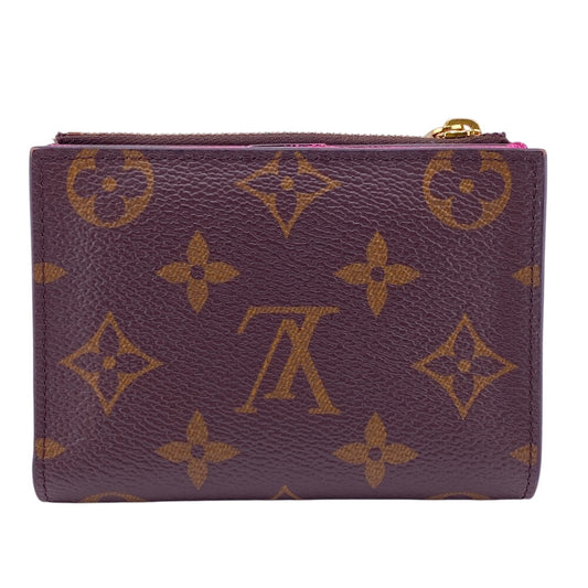LOUIS VUITTON Bifold Wallet M82383 leather Brown Monogram Portefeuille Lisa