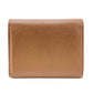 CELINE Tri-fold wallet leather beige Small trifold wallet