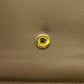 CELINE Tri-fold wallet leather beige Small trifold wallet