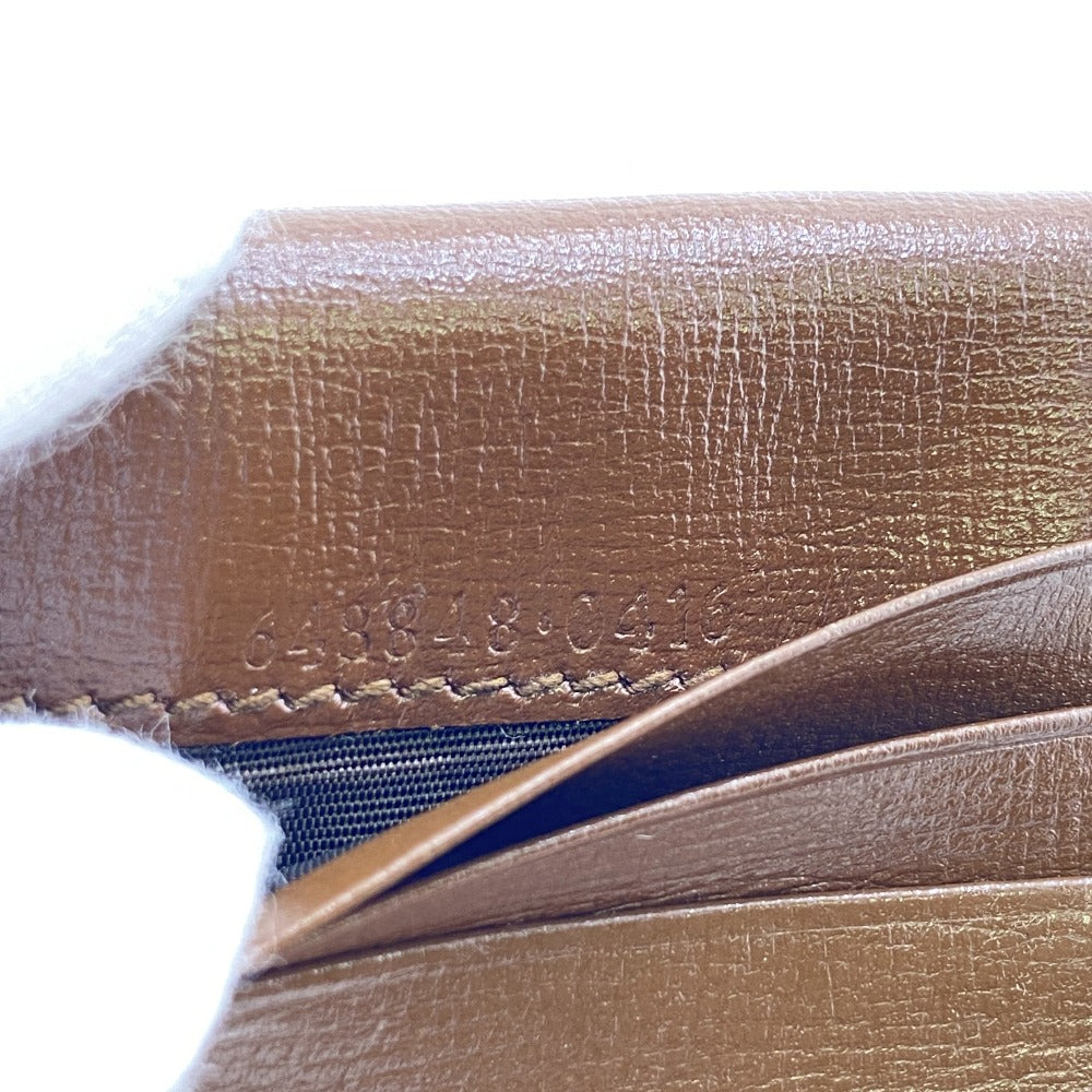 GUCCI Bifold Wallet 648848 GG Supreme Canvas, PVC Brown GG Supreme
