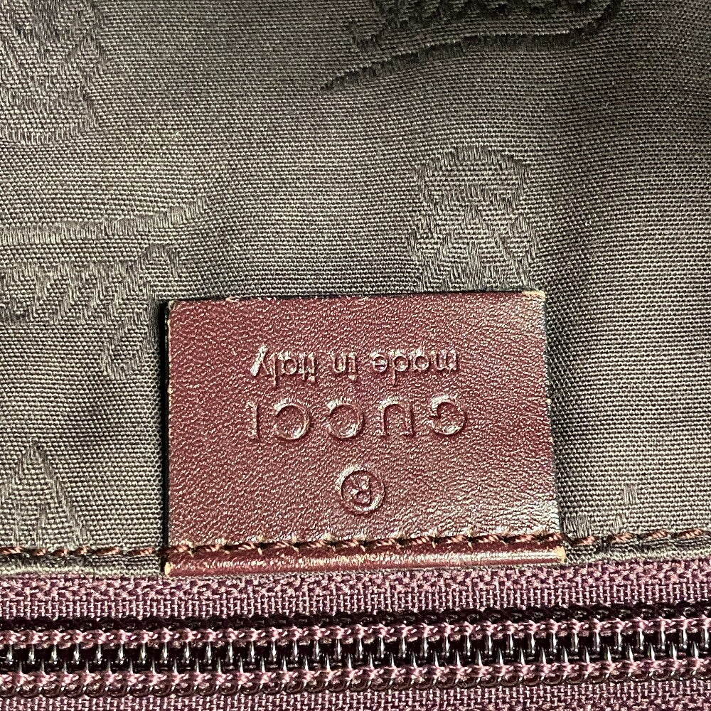 GUCCI Shoulder Bag 201732 PVC, Leather Brown GG implementation