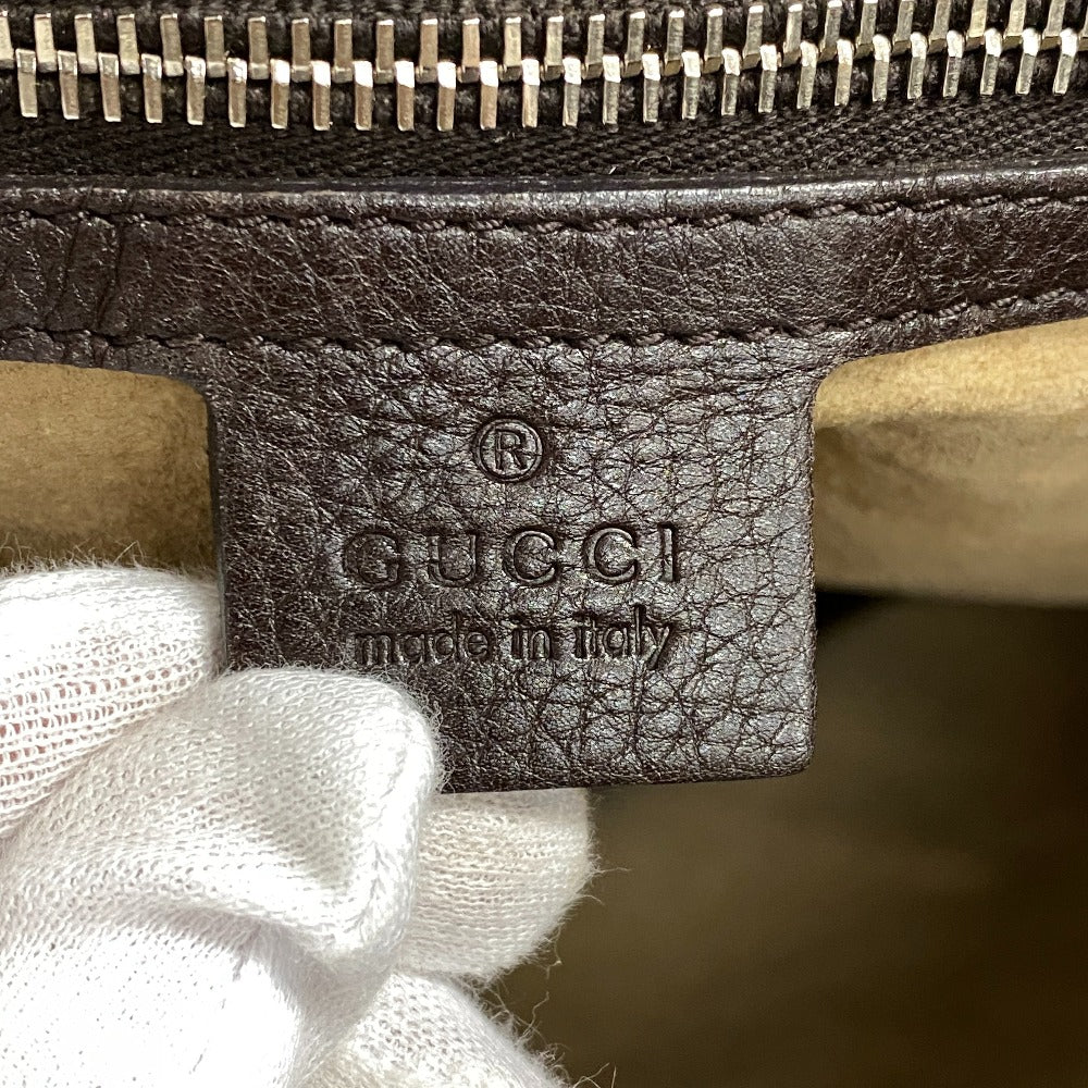 GUCCI Tote Bag 232600 leather Brown