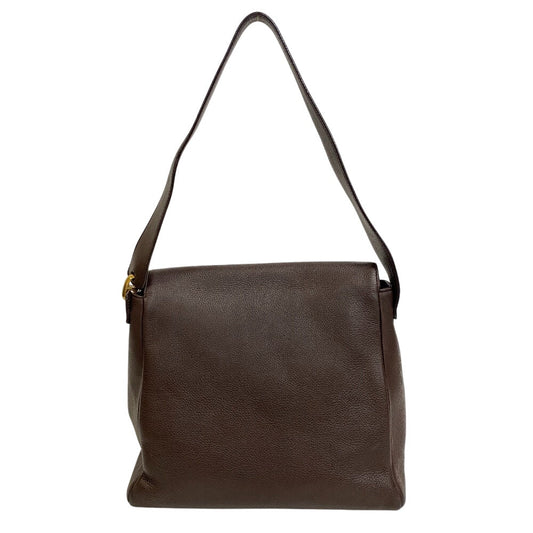 LOEWE Shoulder Bag Grain leather Brown