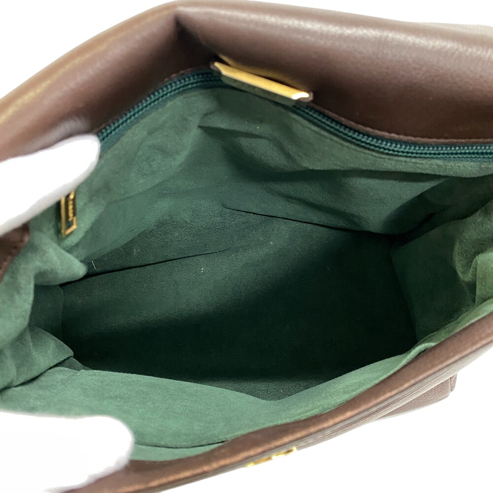 LOEWE Shoulder Bag Grain leather Brown