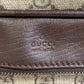 GUCCI Shoulder Bag 114531 PVC coated canvas Brown GG Supreme