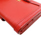 PRADA Bifold Wallet leather Red VITELLO MOVE FI