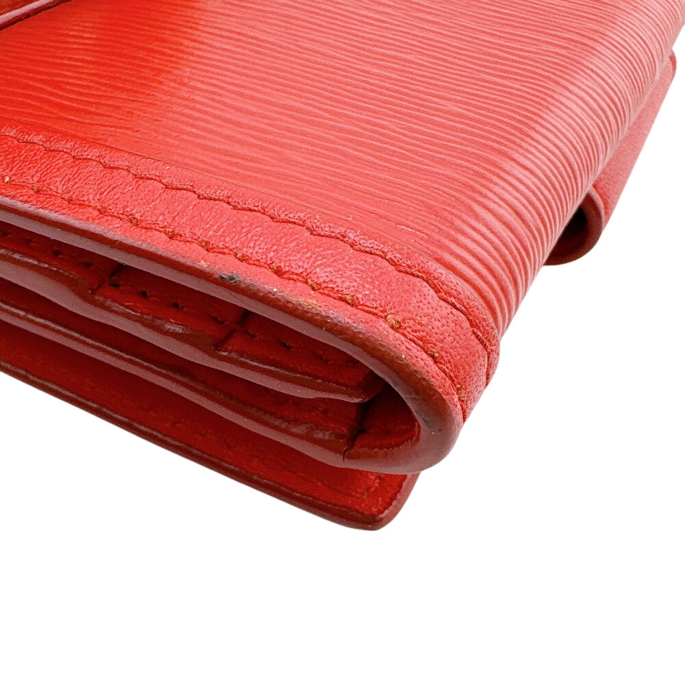 PRADA Bifold Wallet leather Red VITELLO MOVE FI