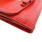 PRADA Bifold Wallet leather Red VITELLO MOVE FI