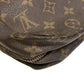 LOUIS VUITTON Clutch bag M47522 leather Brown Monogram Truth Cracking Ty 28