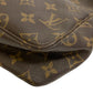 LOUIS VUITTON Clutch bag M47522 leather Brown Monogram Truth Cracking Ty 28