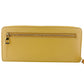 LOEWE Long Wallet Purse leather yellow Knot Zip Around Wallet