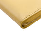 LOEWE Long Wallet Purse leather yellow Knot Zip Around Wallet