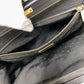LOUIS VUITTON Handbag M91805 Suhali, goat leather black Suhali line Angenu PM