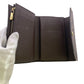 LOUIS VUITTON Tri-fold wallet N63067 leather Brown Damier Portefeuille Alexandra
