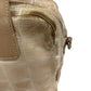 CHANEL Handbag Nylon, Leather beige New travel line