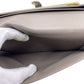 CELINE Bifold Wallet 10B633BFP leather gray Large strap wallet