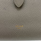CELINE Bifold Wallet 10B633BFP leather gray Large strap wallet
