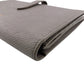 CELINE Bifold Wallet 10B633BFP leather gray Large strap wallet