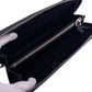 PRADA Long Wallet Purse 1ML506-2BBE Leather, Vuttero Dino black