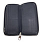 LOUIS VUITTON Long Wallet Purse M58823 Cowhide, Leather black Taurillon Clemence Zippy Wallet Vertical