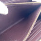 LOUIS VUITTON Long Wallet Purse M90416 Vernis Brown Zippy wallet