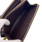 LOUIS VUITTON Long Wallet Purse M90416 Vernis Brown Zippy wallet
