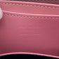 LOUIS VUITTON Coin case M90590 patent leather , calf leather pink Vernis Zippy Zip around purse