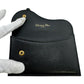 Dior Coin case leather black saddle