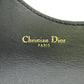 Dior Coin case leather black saddle