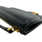 Dior Coin case leather black saddle