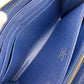 LOUIS VUITTON Bifold Wallet M81226 Monogram denim blue Monogram jacquard denim