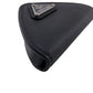PRADA Coin case 2MM004 leather black Safiano